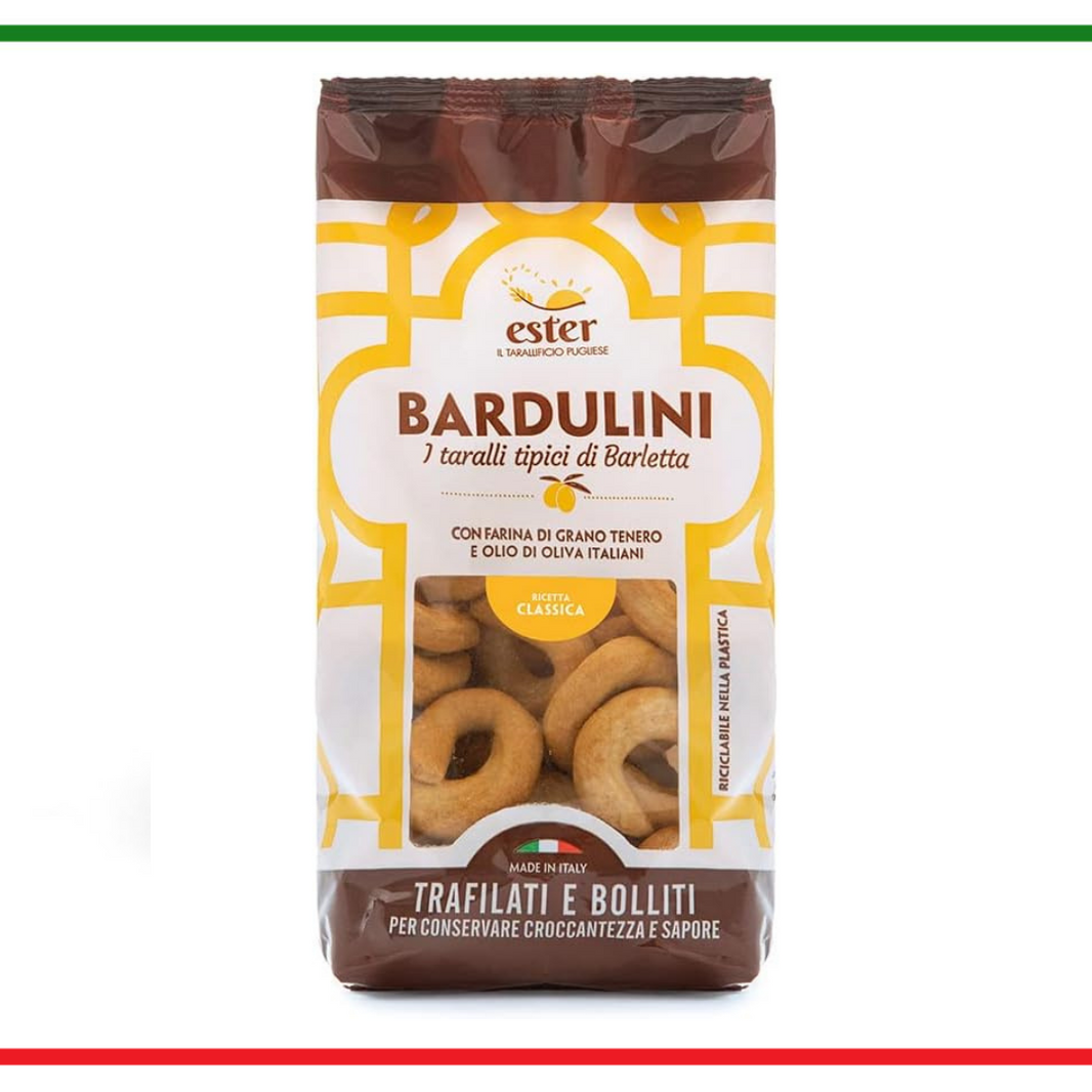 Bardulini taralli din Puglia classici 250g