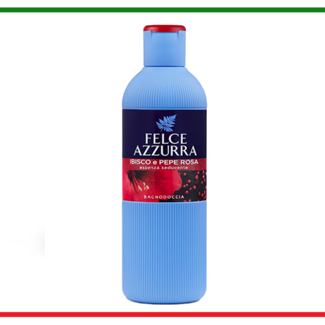 Felce Azzurra Bagnoschiuma Ibisco e Pepe Rosa 650ml