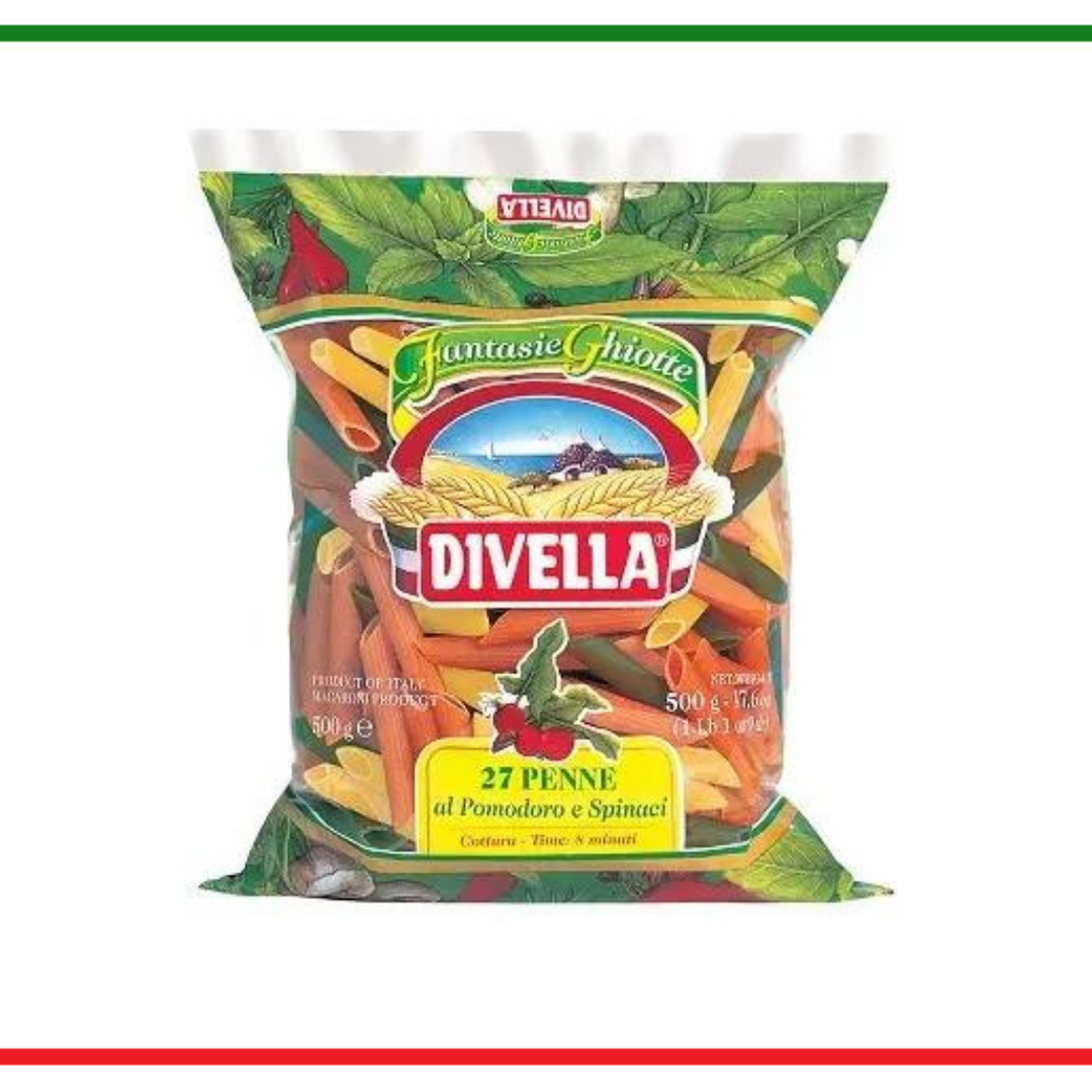 Divella paste Penne Tricolore 500g