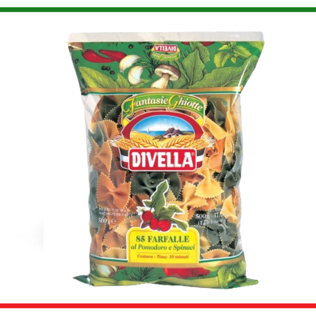 Divella paste Farfalle tricolore 500g