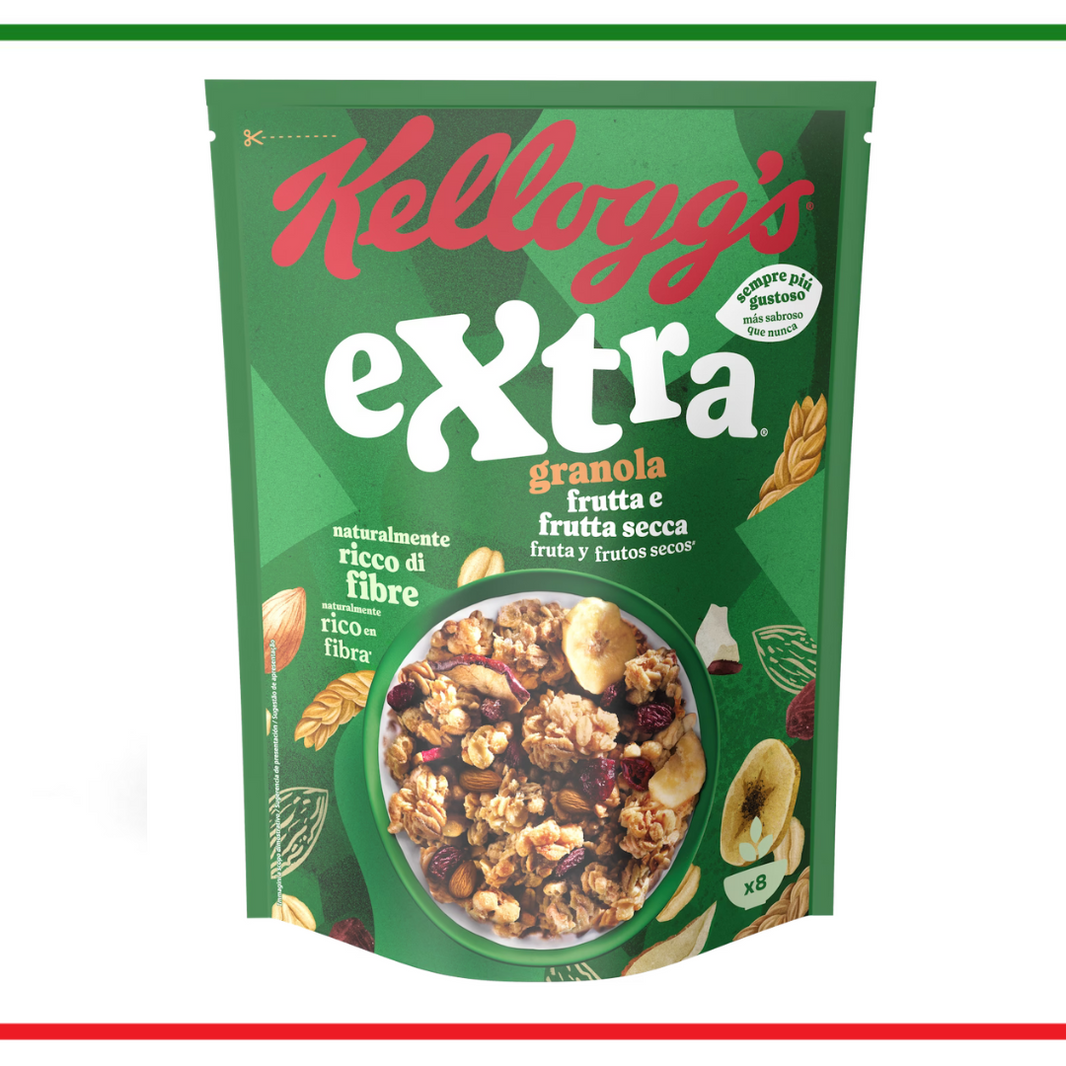 Kelloggs Extra Mueslie cu Fructe Uscate 375g