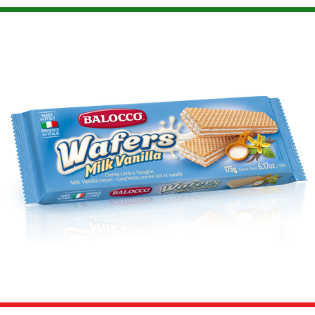 Balocco napolitane cu lapte si vanilie 175g