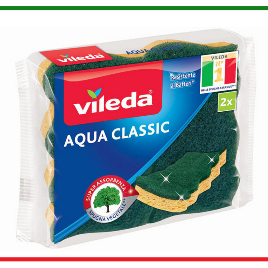 Vileda burete Aqua Classic 2buc