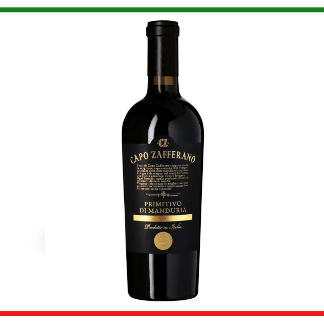 Capo Zafferano Primitivo di Manduria vin rosu 750ml