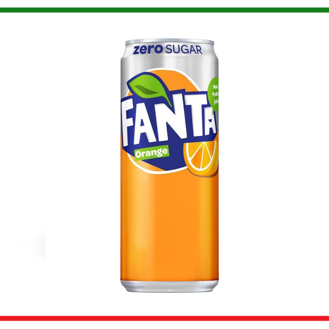 Fanta zero Orange 33cl SGR