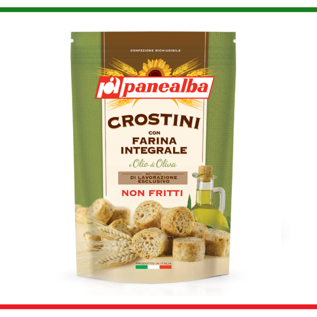 Panealba crutoane integrale 100g