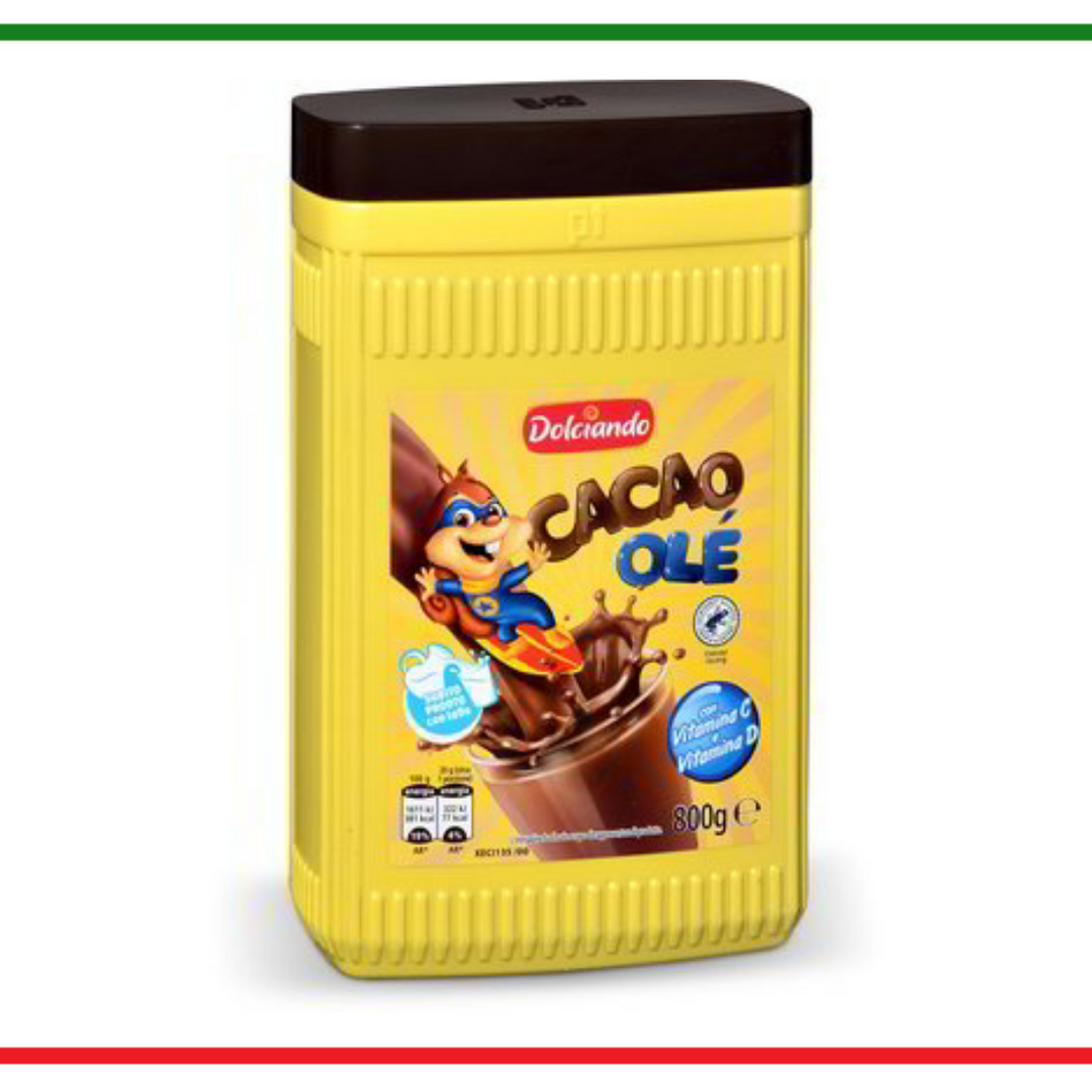 Dolciando Cacao pentru Lapte solubil 800 gr