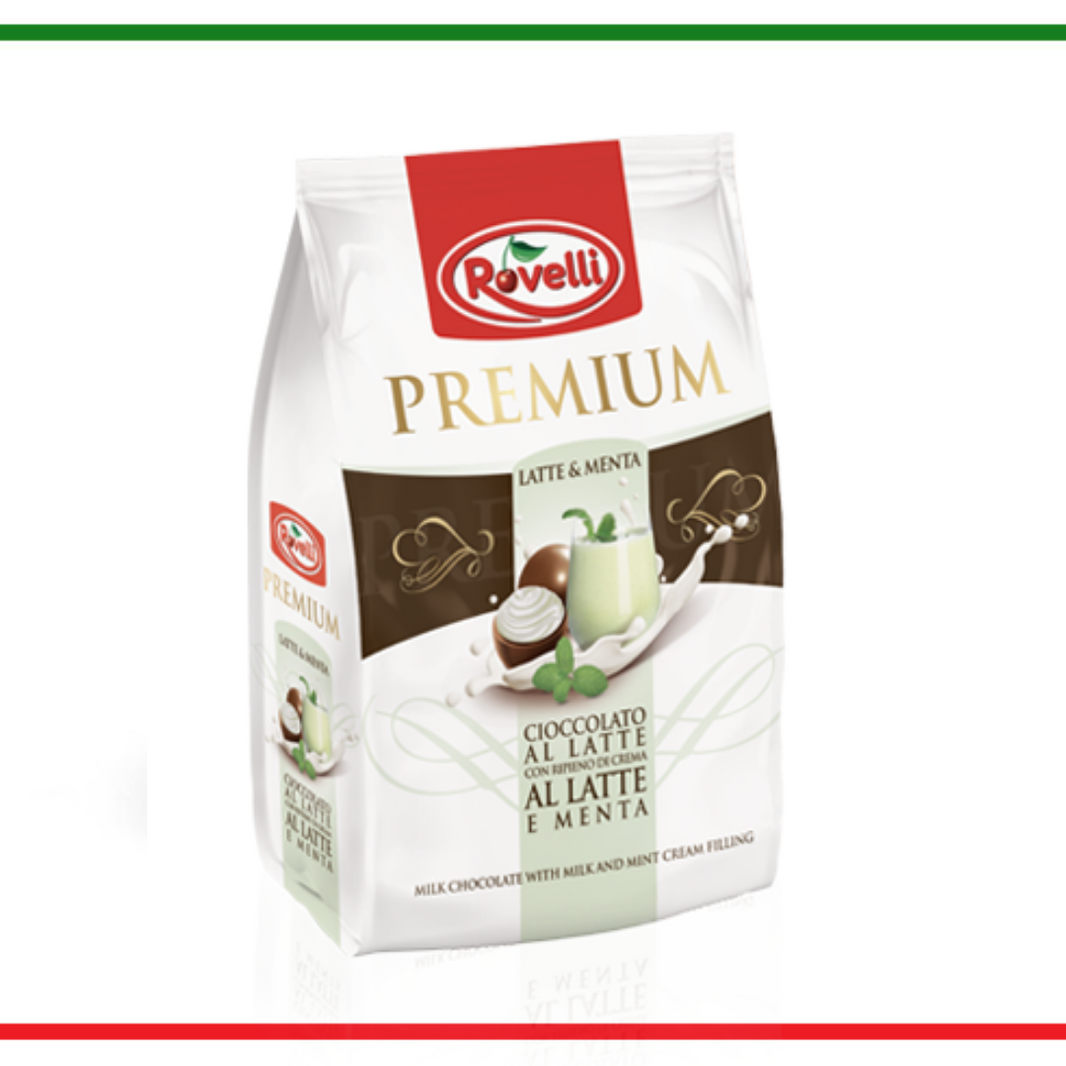 Rovelli praline Latte e Menta 200g