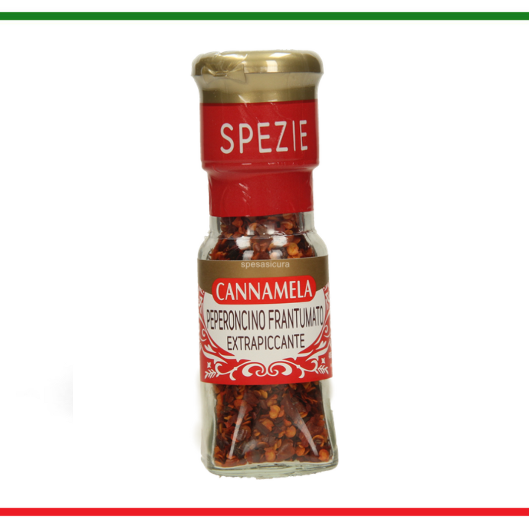 Spezie Cannamela Peperoncino macinato extra piccante 25g