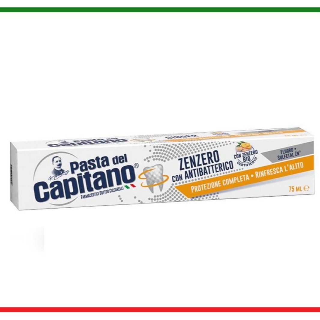 pasta del capitano dentifricio allo zenzero 75ml