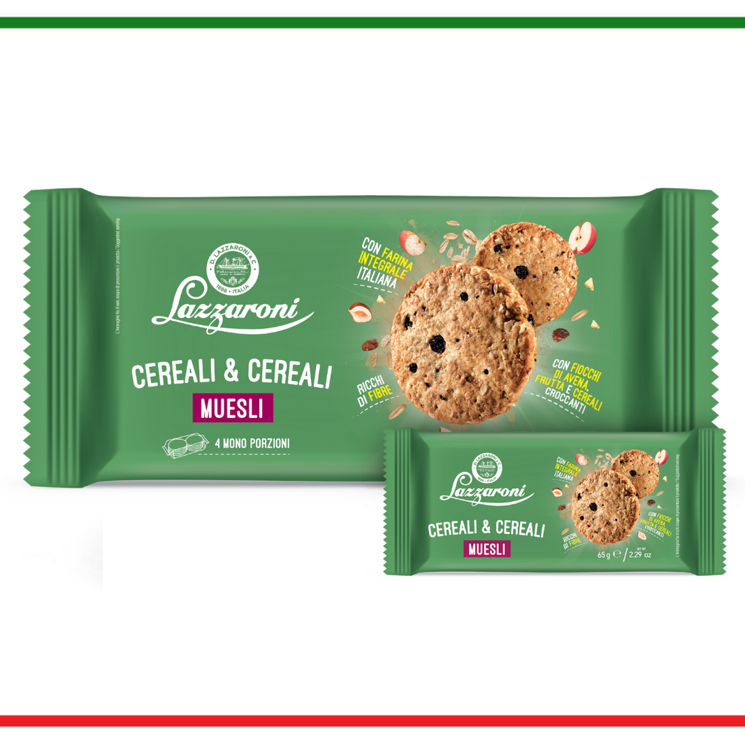 Lazzaroni biscuiti integrali cu mueslie 260g