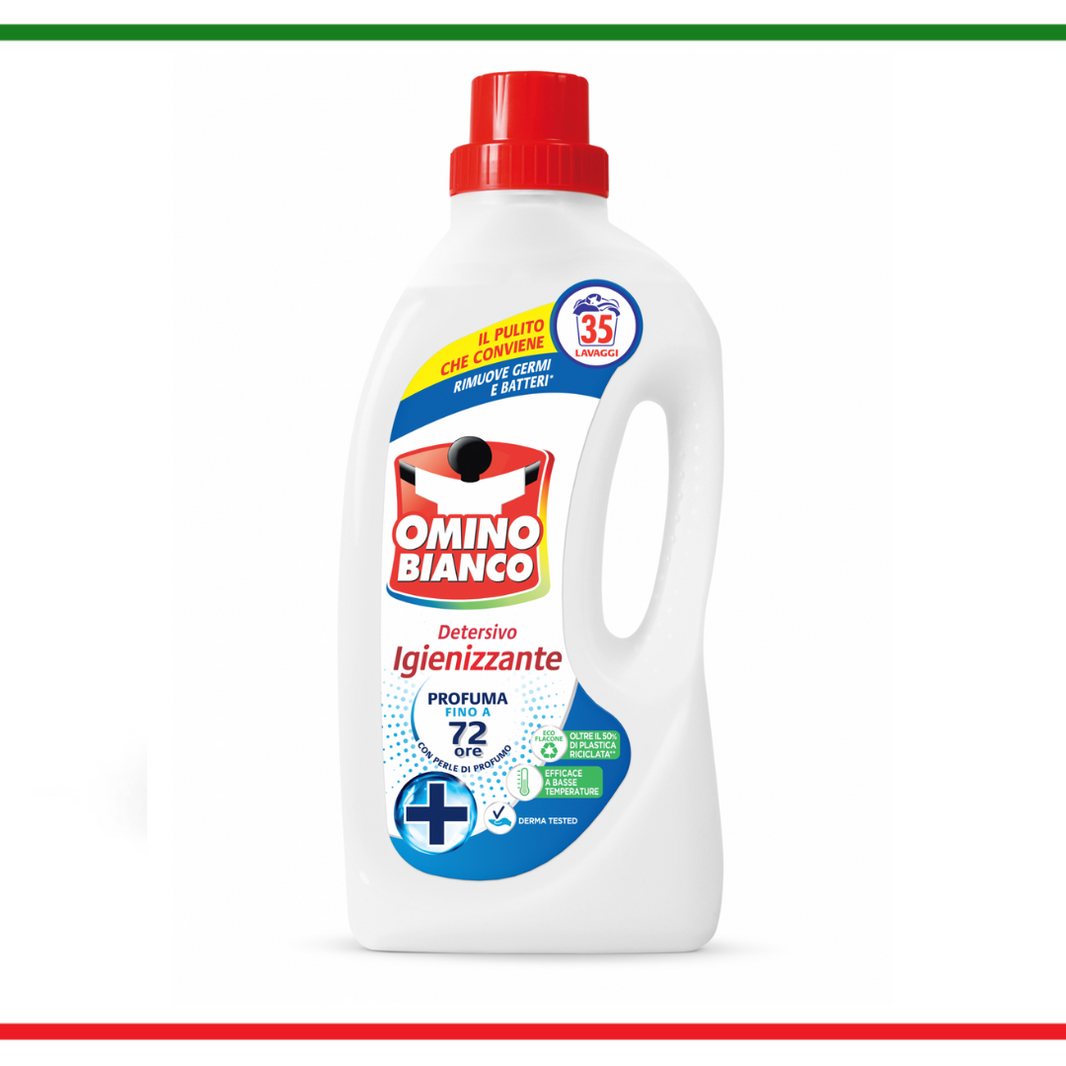 Omino Bianco detersivo liquido igienizzante 30 lavaggi 1500ml