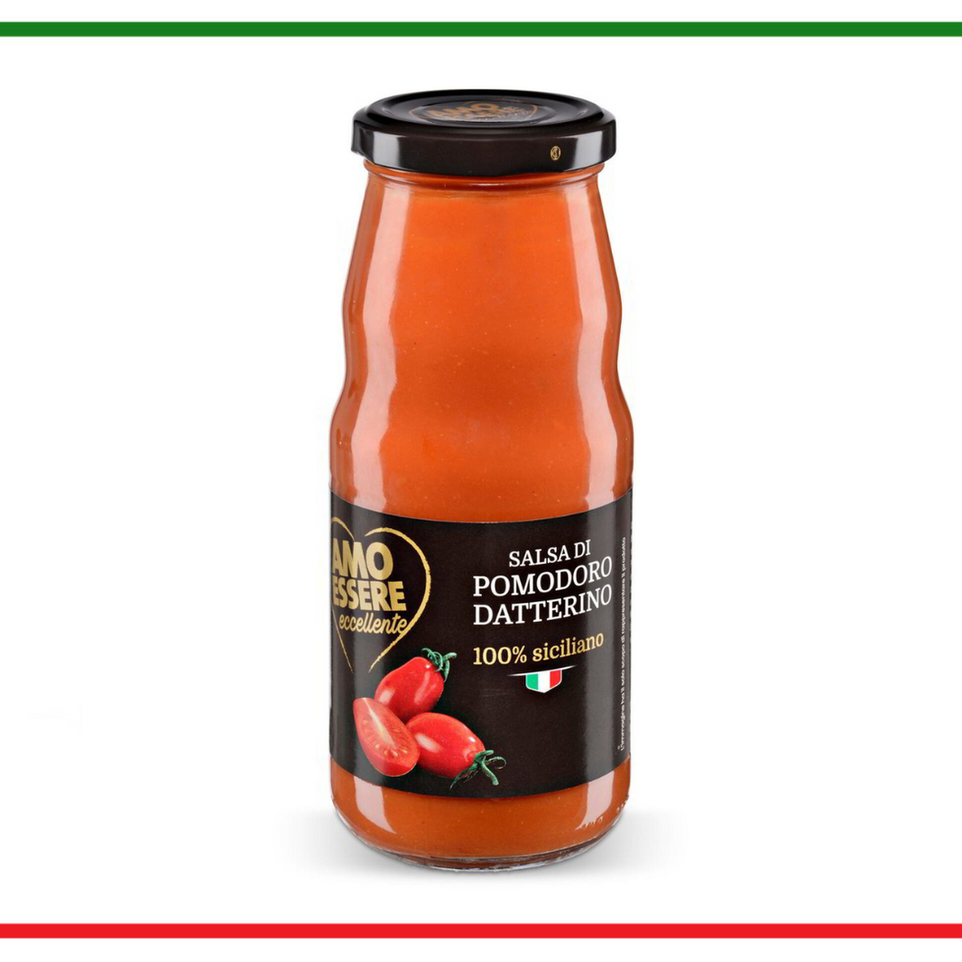 Amo Essere sos de rosii Datterino 360g