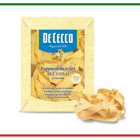 De Cecco Pappardelle cu ou 250g