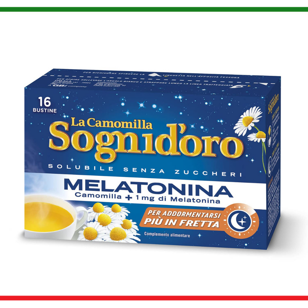 Sognidoro Camomilla Musetel cu Melatonina 64g