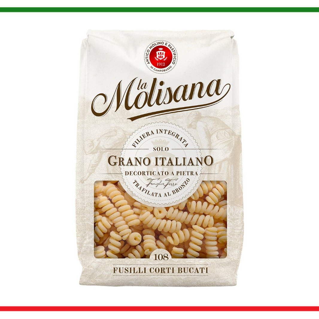 La Molisana Fusilli pezzi corti n108 500g