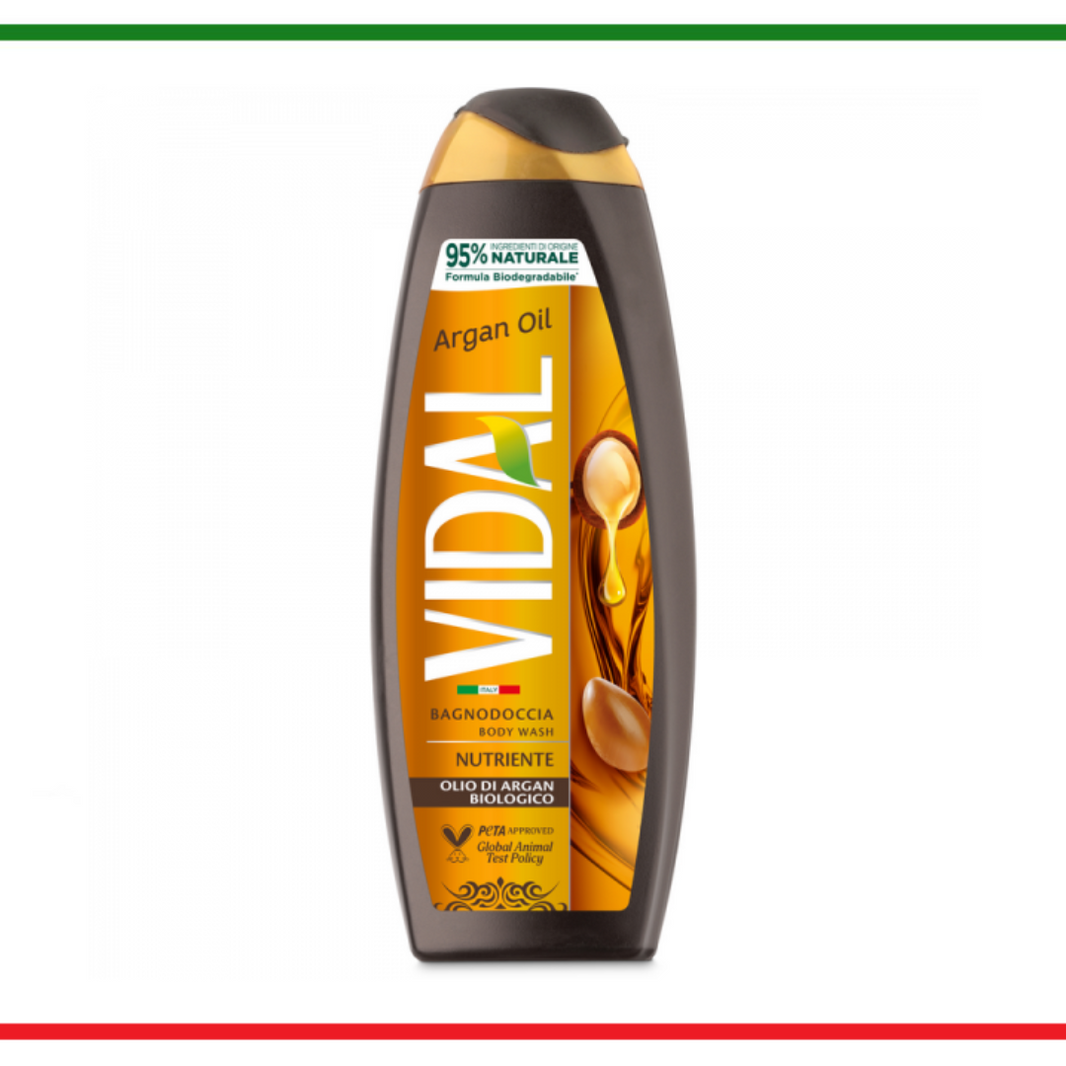 Vidal gel de dus Argan 600ml