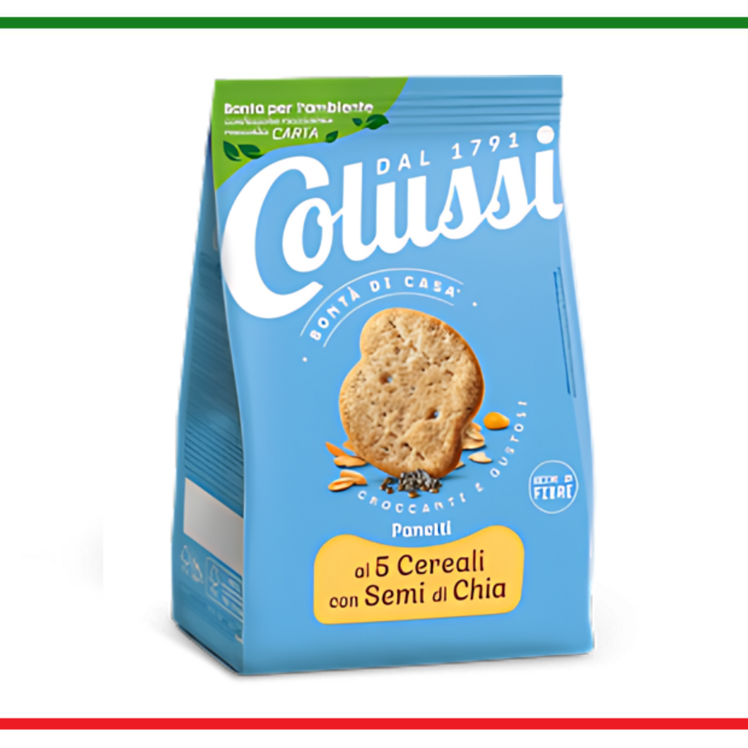 Colussi Panetti 5 cereale si seminte de chia 250g