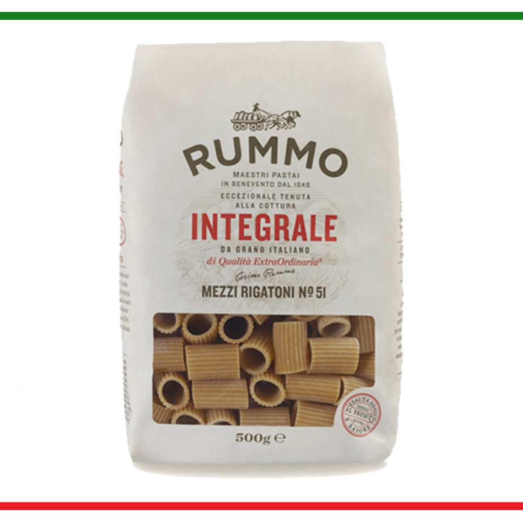 Rummo paste integrale Rigatoni 500g