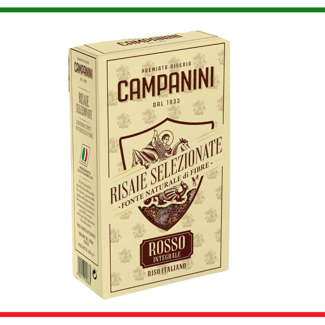 Campanini orez rosu integrale 500g