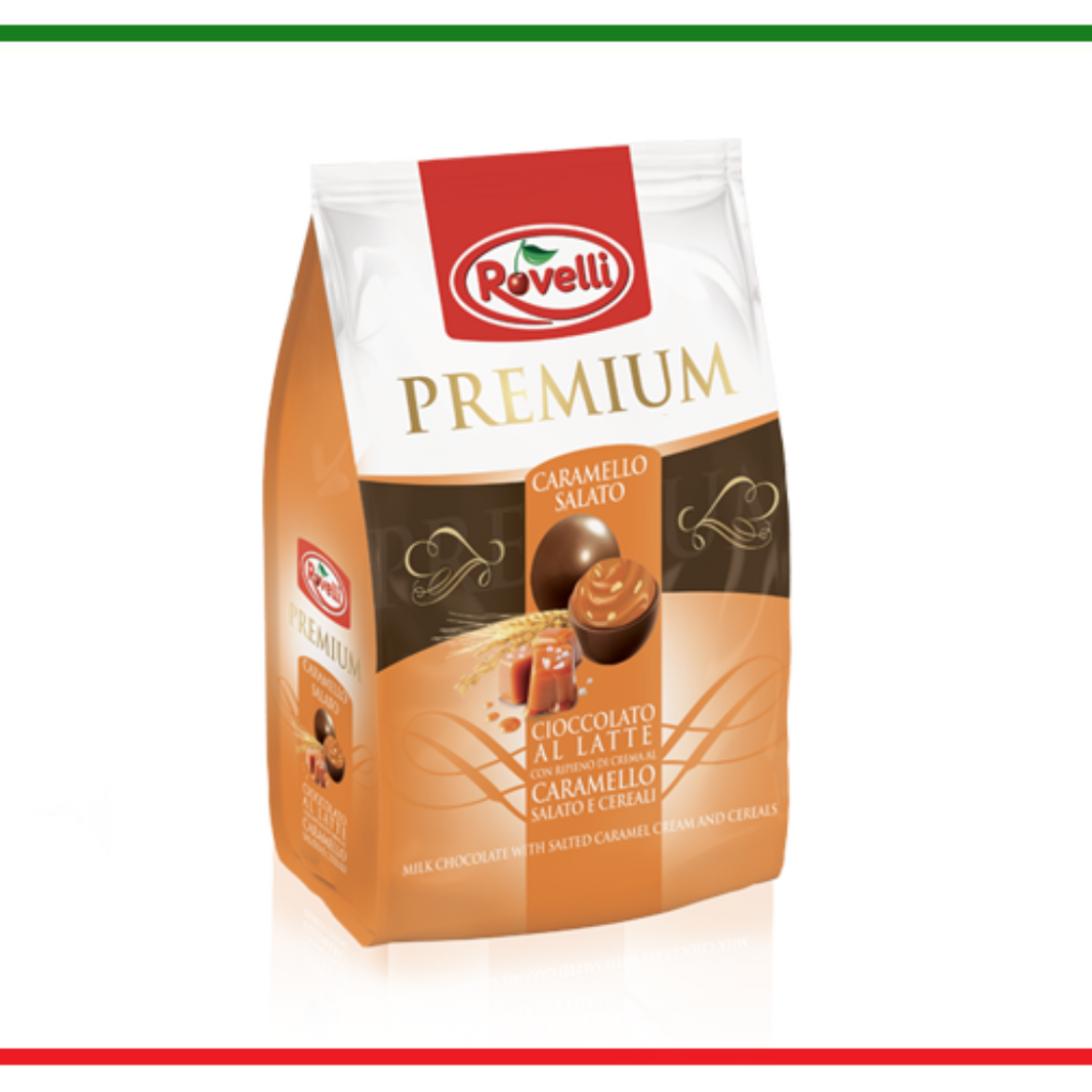 Rovelli Premium Praline Caramel Sarat 200g