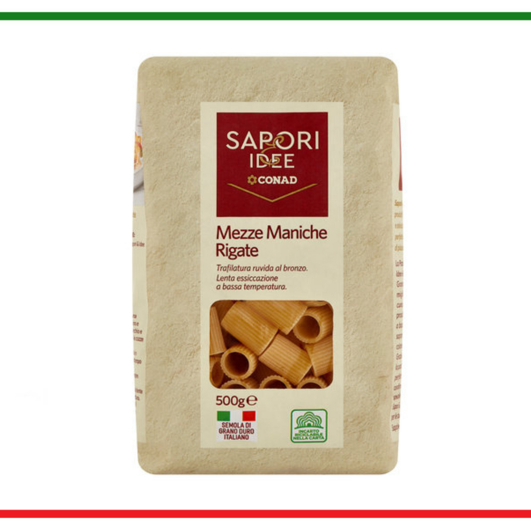 Conad Sapori e Idee paste Mezze Maniche Rigate 500g