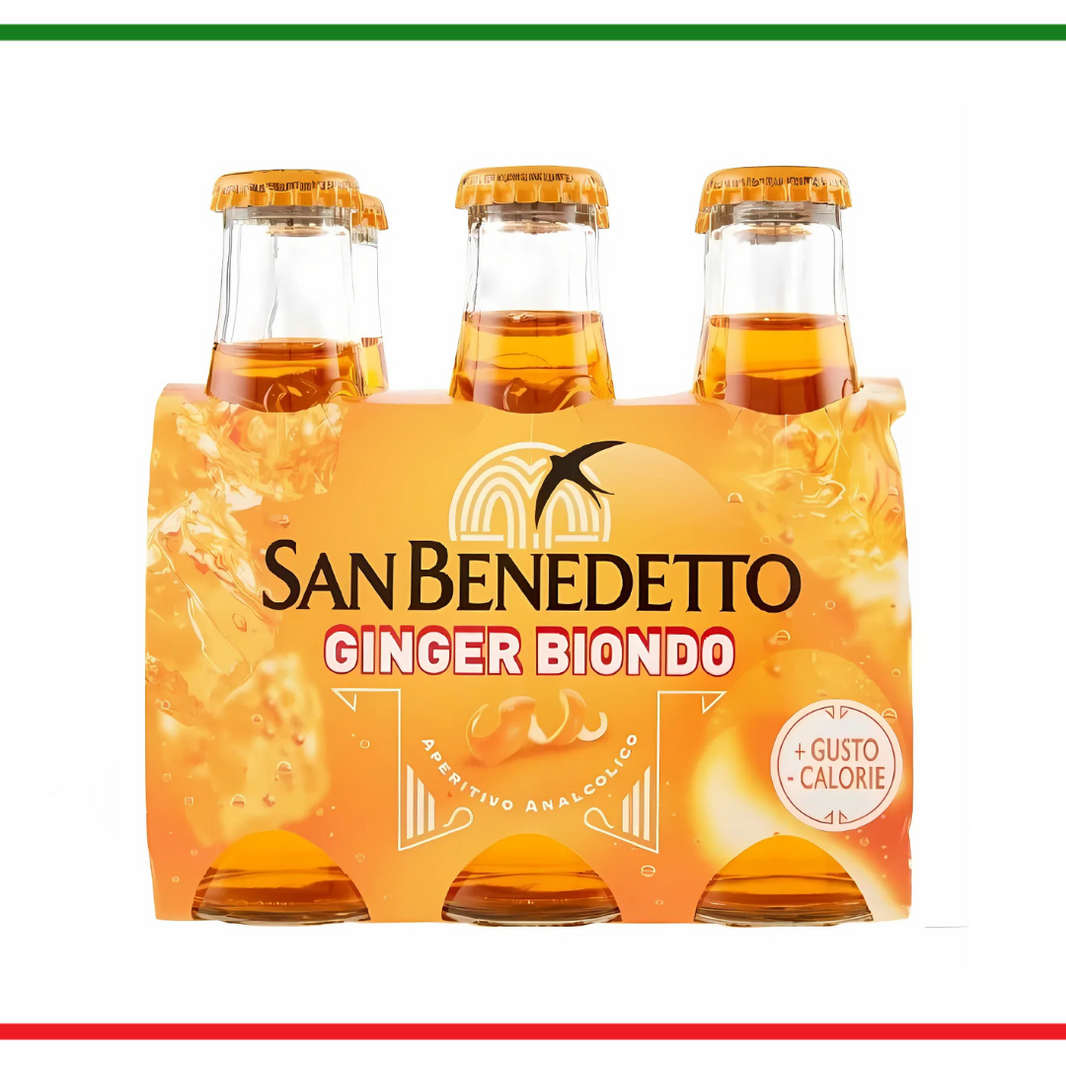 San Benedetto aperitiv Ginger Biondo 6x100ml