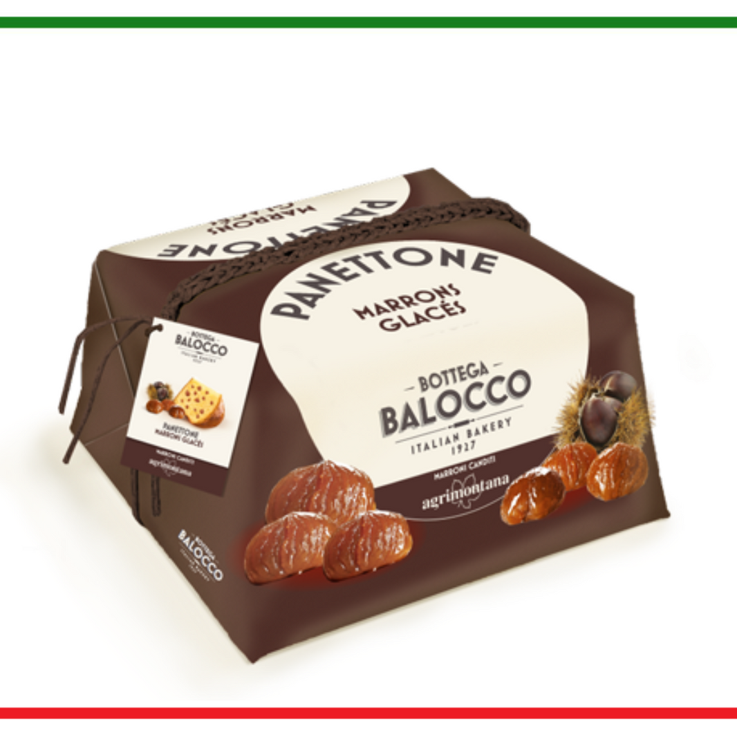 Balocco Panettone Marrons Glaces 750g