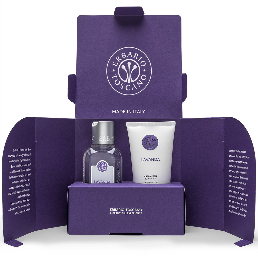 L'Erbario Toscano set cadou Lavanda