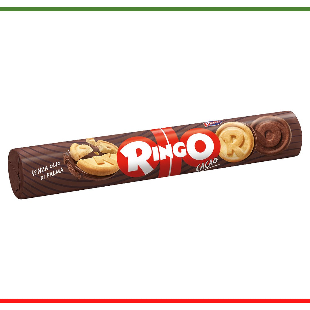 Pavesi biscuiți Ringo cacao 165g