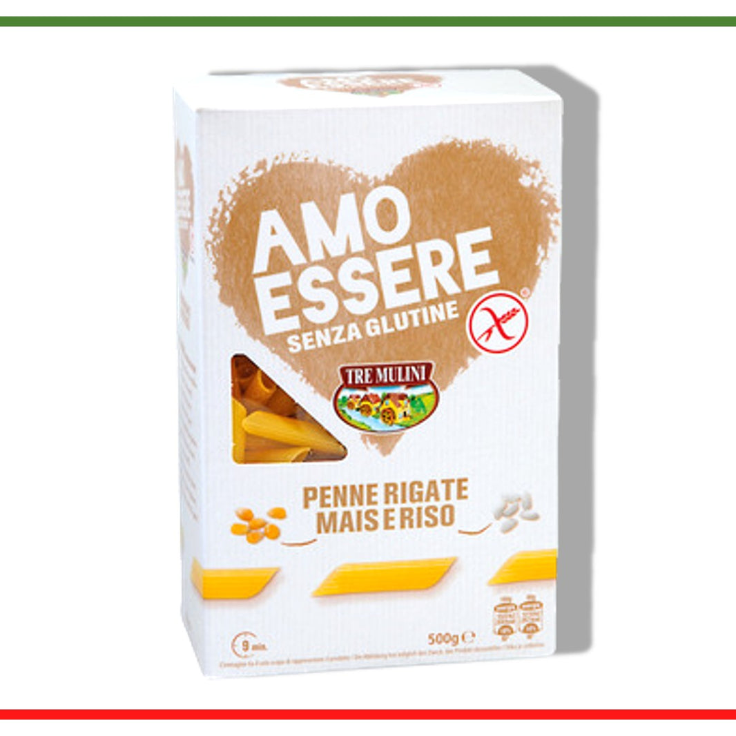 Amo Essere Bio penne rigate fara gluten 500g