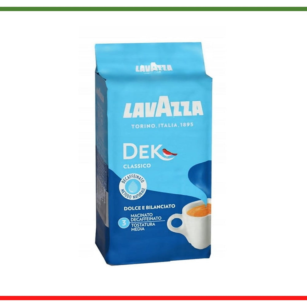 Lavazza Dek cafea decofeinizată pentru moka 250g