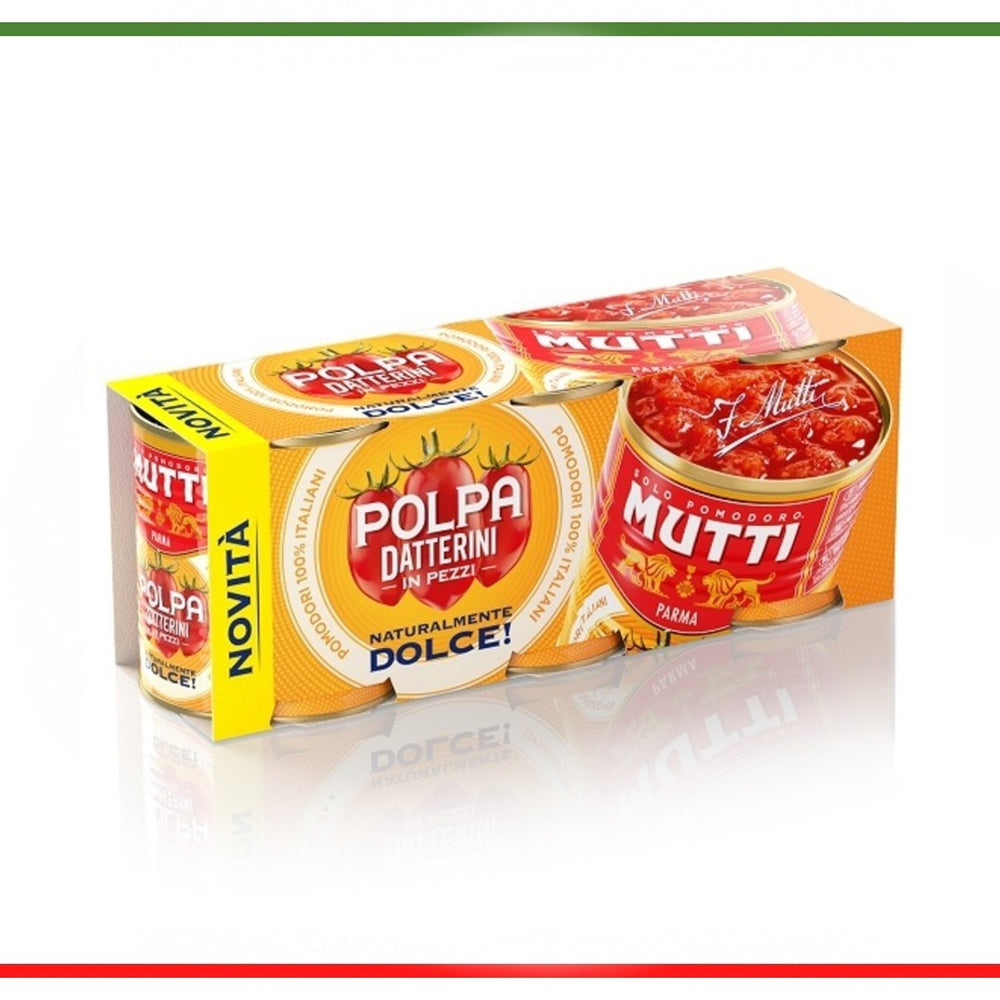 Mutti pulpă datterini în bucăți 3x300g