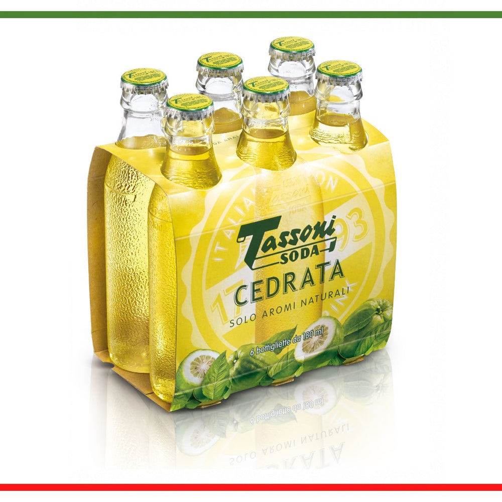 Tassoni suc Cedrata 6x180ml