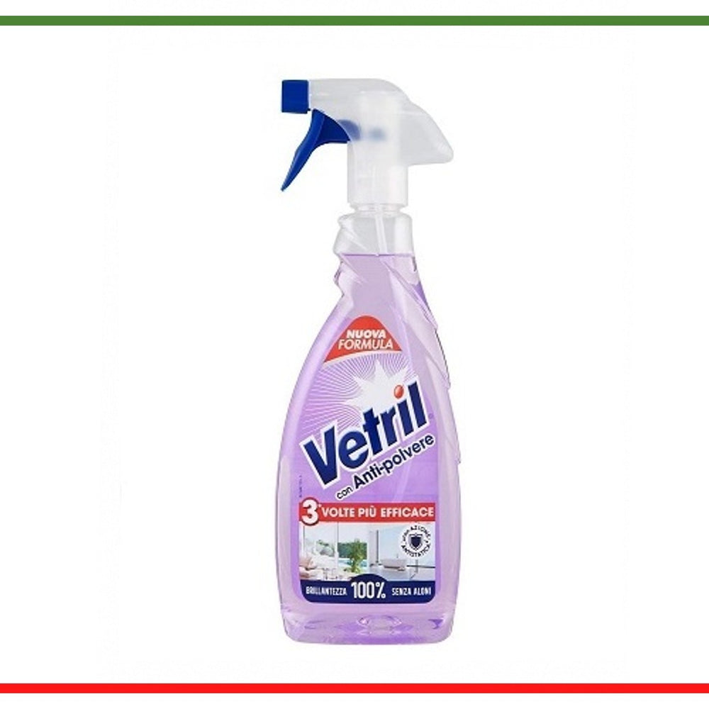 Vetril detergent geamuri antipraf 650ml