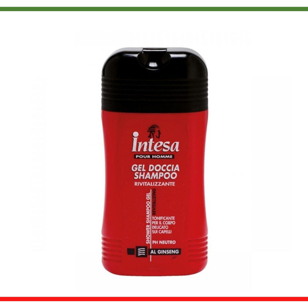 Intensa Gel de Dus Shampoo Barbat Ginseng - 250 ml