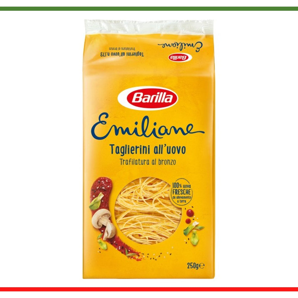 Barilla paste Emiliane taglierini cu ou 250g