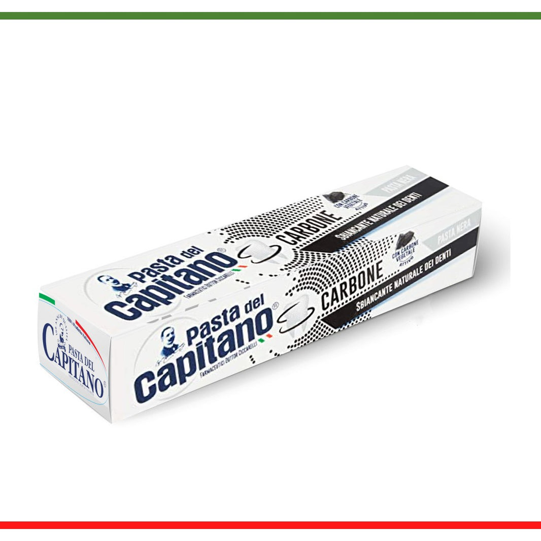 Pasta del Capitano - Dentifricio al Carbone Attivo - 75 ml