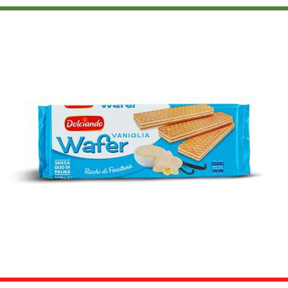 Dolciando Napolitane Wafer Vanilla - 200 gr