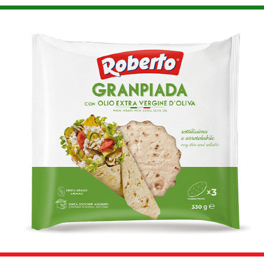 Roberto piadina Gran Piada cu ulei de masline 330g