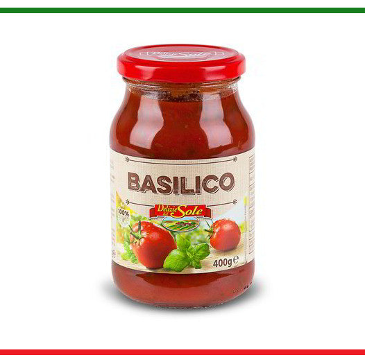 Delizie del sole sos pentru paste Basilico 400g