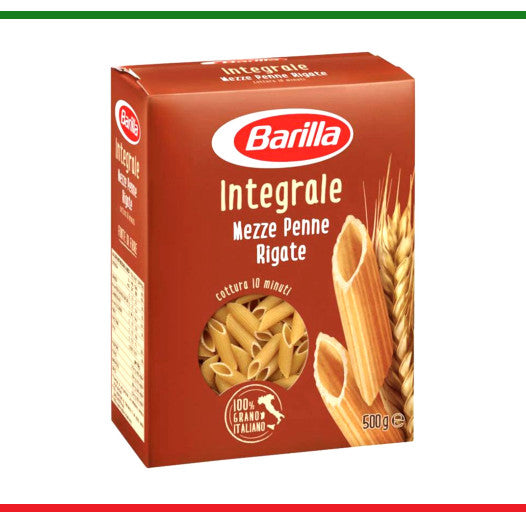 Barilla paste integrale mezze penne 500g