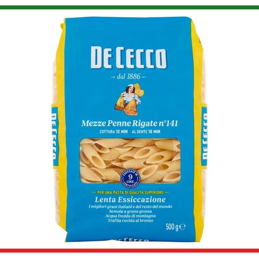 De Cecco mezze penne n.141 / 500g