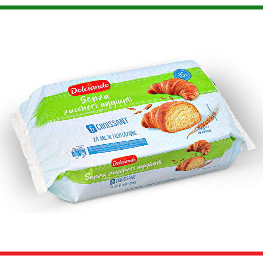 Croissant Dolciando SENZA ZUCCHERI AGGIUNTI 6 pz 