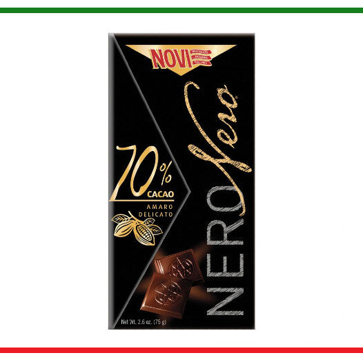 Novi tableta ciocolată Nero Nero 70% Cacao 75g