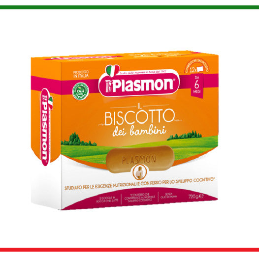 Plasmon biscuiți pentru copii de la 6 lunii 720g
