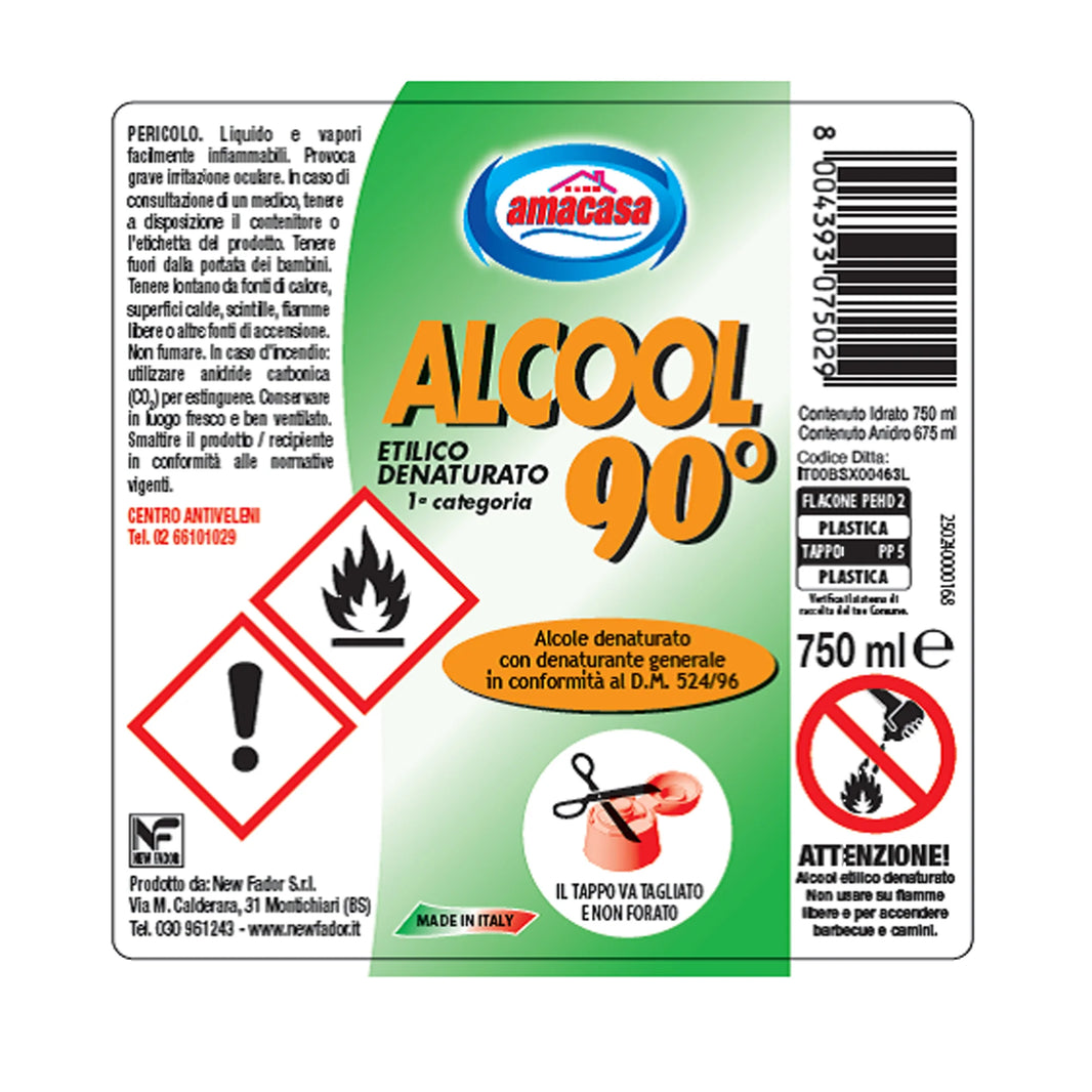 Amacasa Alcool 90° 750ml