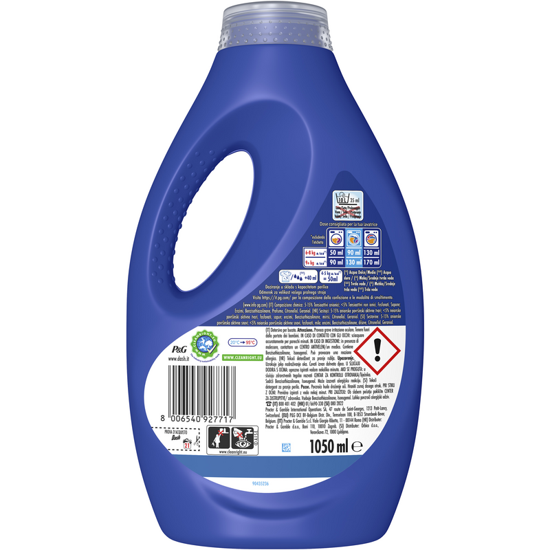 Dash Detersivo liquido salvacolore 21 lavaggi 1050ml