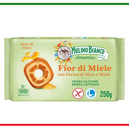 Mulino Bianco Fior di Miele biscuiti fara gluten 250g