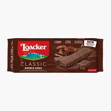 LOACKER NAPOLITANE DOUBLE CHOC 175G